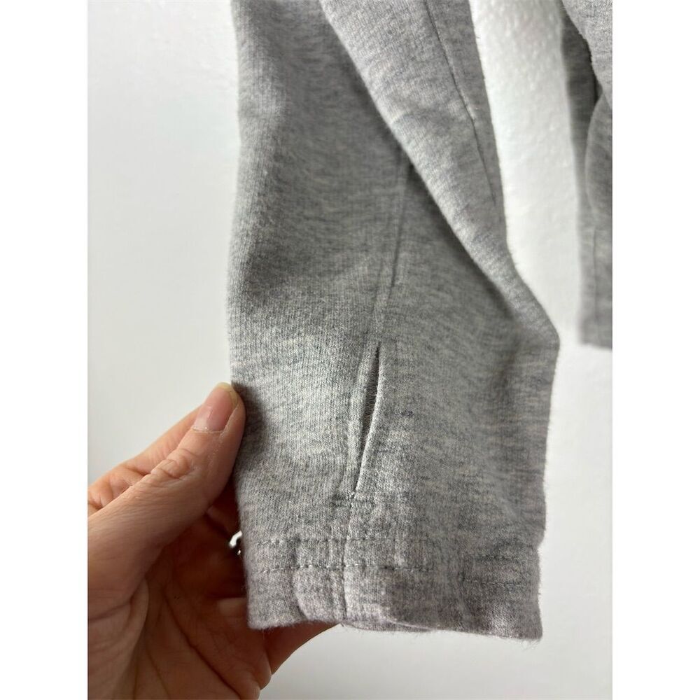 Zyia Combo Active Heather Gray Quilted Pullover Hoodie Size Women's Small - Picture 6 of 7